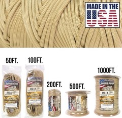 Versatile 550 lbs Paracord – 200 Feet Tactical Nylon for Survival & DIY Projects