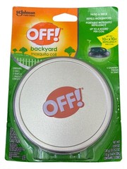 Title: OFF! Backyard Mosquito Coil Portable Repellent w/ Container 3 Coils