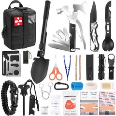 Gifts for Men Christmas Dad, Survival Kit, 150 PCS Survival Gear and Supplies Eq