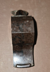 1940-50s FIELD SIREN Brown Bakelite Whistle