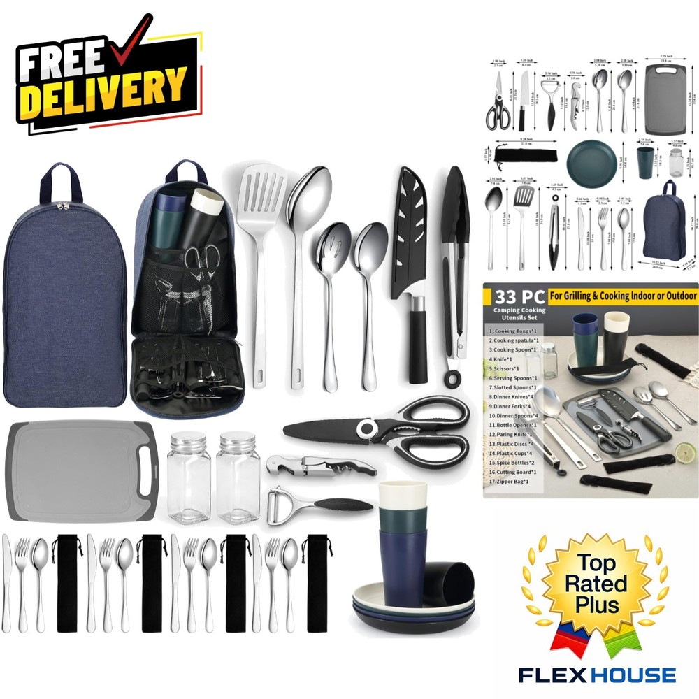 Ultimate Camping Cooking Utensils Set – Portable Gear for Outdoor Adventures