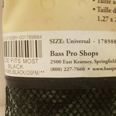 Bass Pro Shops Adult PVC Poncho Waterproof One Size Fits Most 50″x80″ Raincoat