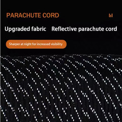 550 Reflective Paracord Rope 7 Strand 4MM