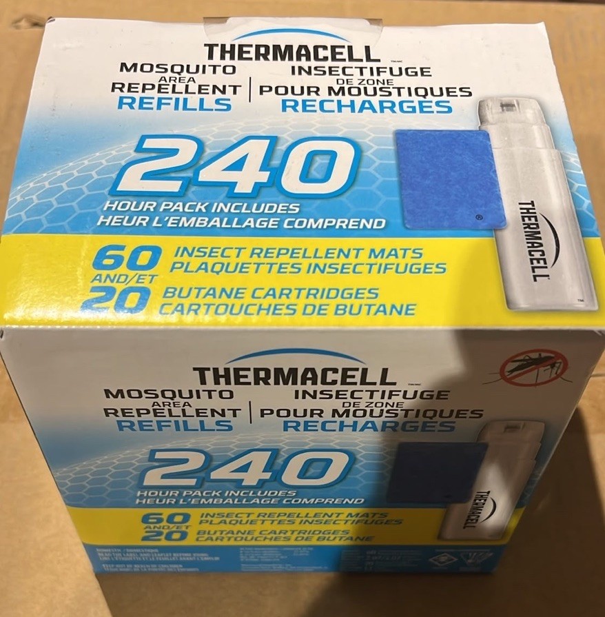 Thermacell Original Mosquito Repellent Fuel Refills, 240 Hours, 20 Pack