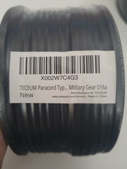 TECEUM Paracord Type IV 750 lb 016a – 200 ft – 4mm – 100% Nylon Strong