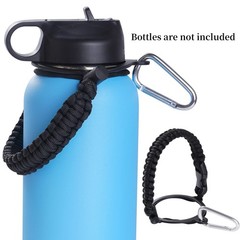SUMERSHA Paracord Bottle Handle Black