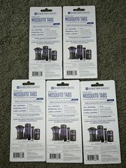 SKEETER HAWK Mosquito Repellent Replacement Tabs – LOT OF 5 (10 TABS) New