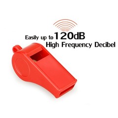 8Pack Loud 120dB Safety Whistles with Lanyard Bright Colored Plastic Emergen…