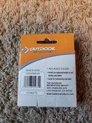 Outdoor Products Buckle & Slider 1″ 2 Sets Per Box CAR100WM-000