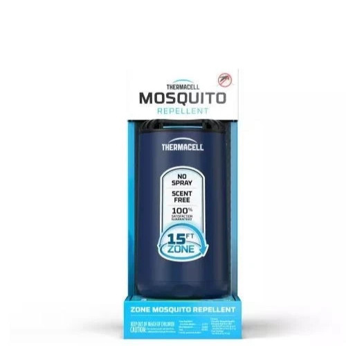 NEW ! THERMACELL MOSQUITO REPELLENT 15FT ZONE NO SPRAY NO SCENT PATIO SHIELD