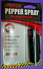 Black Pepper Spray Cheetah Purple Maximum Strength Safety Lock Self-Defense