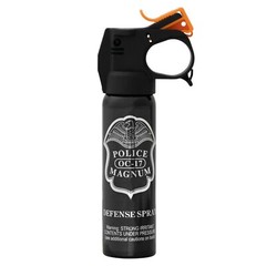2 Police Magnum Pepper Spray 4 ounce Fire Master Fogger Self Defense Protection