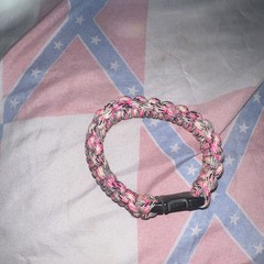 NEW lot of 8 Everbuilt 9 Inch Paracord Bracelet PINK CAMO survival bracelet