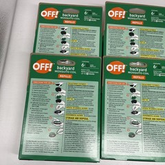 OFF! Mosquito Coil Refills -Country Fresh Scent – 36 Refills- New
