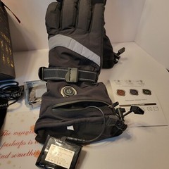 LATITOP Heated Gloves Large Men Women 7.4V 22.2WH Rechargeable Battery Outdoor