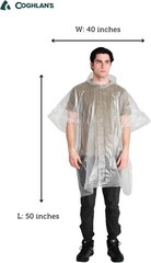 9173 Emergency Poncho 4 Pack