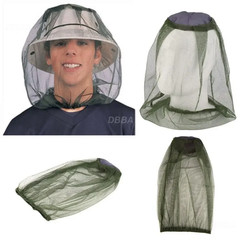 2pcs Anti-Mosquito Bug Bee Insect Head Net Hat Cap Sun Protection Fishing Hiking