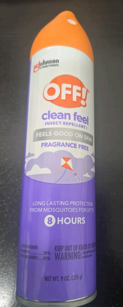 Off Clean Feel Insect Repellent 2 Pk 9oz Each