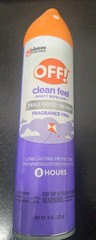 Off Clean Feel Insect Repellent 2 Pk 9oz Each