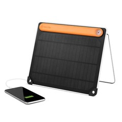 NEW BIOLITE SOLAR PANEL 5+ CHARGER – 5W MICRO USB INPUT & USB OUTPUTS 2200 mAh