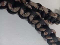Camo Paracord 550 Homemde Key Lanyard Detachable With Whistle New