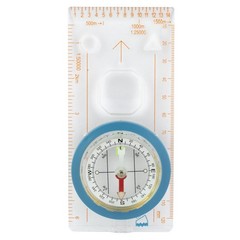 UST Deluxe Map Compass Clear Baseplate Navigation 5″x2.4″x0.6″ Plastic Clear