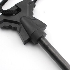 Fire Starter Flint Steel Striker Ferro Rod Waterproof Firesteel USA SHIPPER