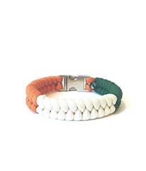 Ireland Flag Kiss Me I’m Irish Mens & Women Paracord Survival Bracelet Size 7.0