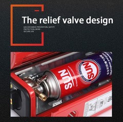 Camping Emergency Butane Heater Double Coherent Heat Source Survival Tools`