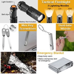 Survival Kit, Gifts for Men Dad Husband, Emergency Survival Gear and Equipmen…
