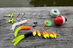 EMERGENCY POCKET REEL SURVIVAL FISHING KIT CAMPING BUG OUT BAG