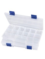Hlotmeky Tackle Box Small Fishing Organizer 2 Pack 3500 Clear, 2