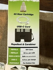 PIC PORTABLE MOSQUITO REPELLENT 60 HOUR + 3 Refills