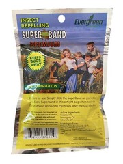 Evergreen Insect Repelling Super Band Premium Repels Mosquito One Size 2pk