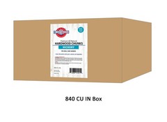 All Natural Hickory Wood Chunks – 840 Cu. in. Hickory Wood Chunks for BBQ Gri…