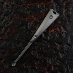 EI2 Titanium EDC Keychain Earpick, Titanium,MeCarmy