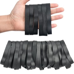 HAIDIBAO-Rubber Bands 40 Pcs size#105 Big black rubber band large Black
