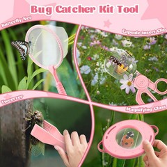 Explorer Set for Kids Ages 4 and Up, Explorer Set with Insect Observation Box, Magnifier…