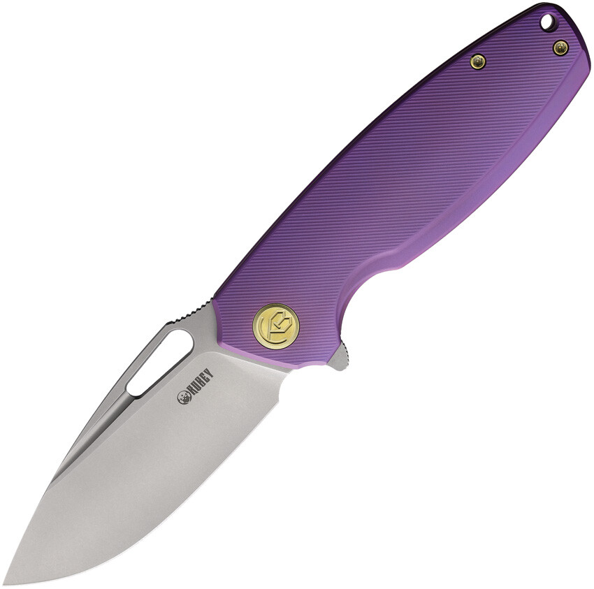 New Kubey Tityus Framelock Purple Ti KB360C