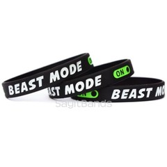 BEAST MODE Wristband Bracelets Wholesale High Quality Motivational Workout Bands