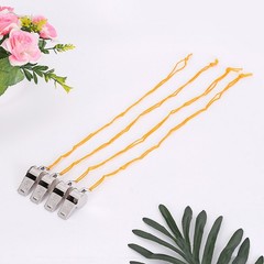 12Pcs Lightweight Durable Camping Whistles with Hanging Cord for Hiking