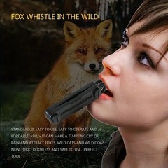 Wild Fox Mimicry Whistle Tactical Training Hunting Concealment Tool