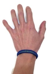 Paracord Bracelet 550 Neon Green/Ultra Blue Micro Cord U.S. Seller