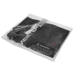 Meister Athlete Wash Bag – Mesh / 16” Tall x 14.5” Wide, Black