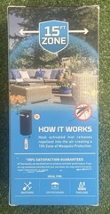 Thermacell Patio Shield Mosquito Repellent 2-Pack Graphite 15ft Zone