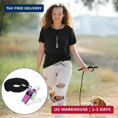 3 Pcs Coach Whistle with Lanyard Stainless Steel Metal Teacher Whistles Colorful