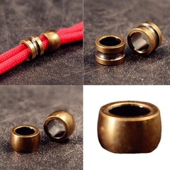 Anti Corrosion Copper Paracord End Charms For Long Lasting Jewelry And Outdoor