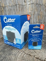 Cutter Eclipse Zone Mosquito Repellent Rechargeable with Refill + 1 Refill