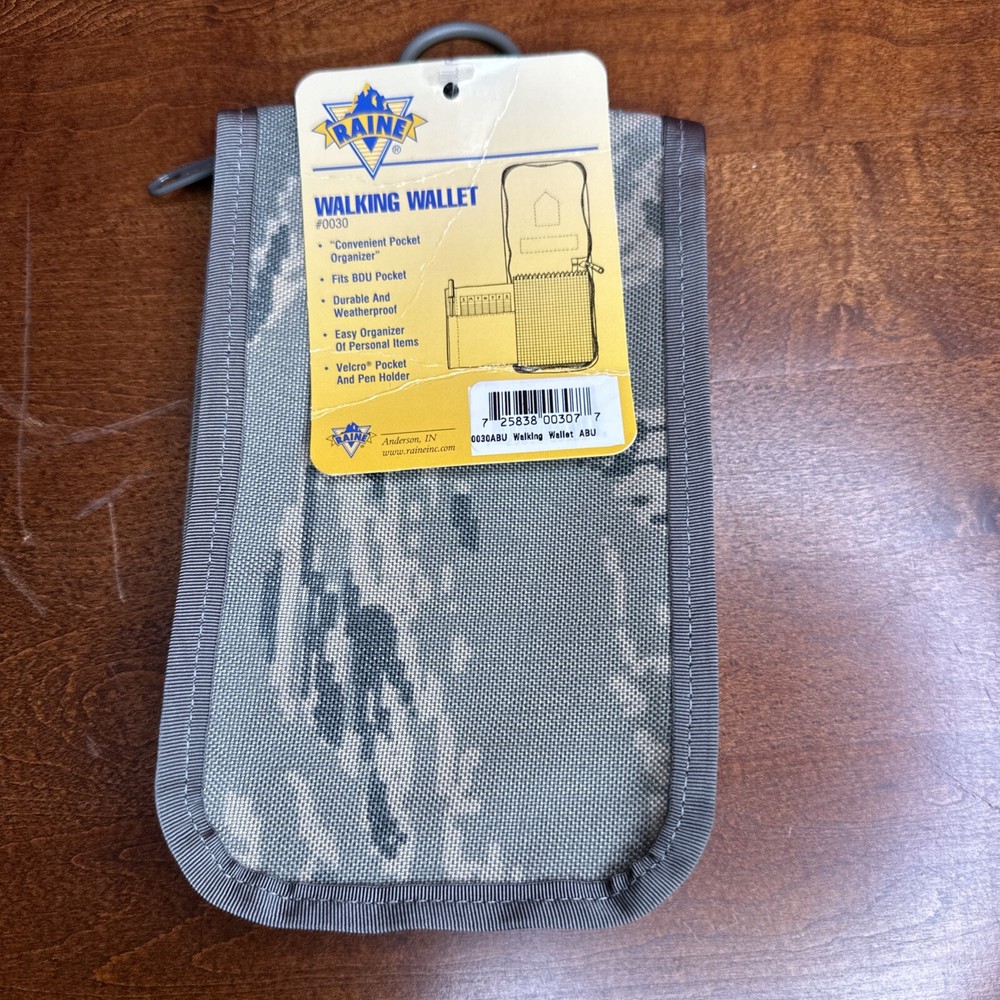 US Military «Walking Wallet» 4″x6″ Desert Camo, nylon, Pen/Storage Pocket