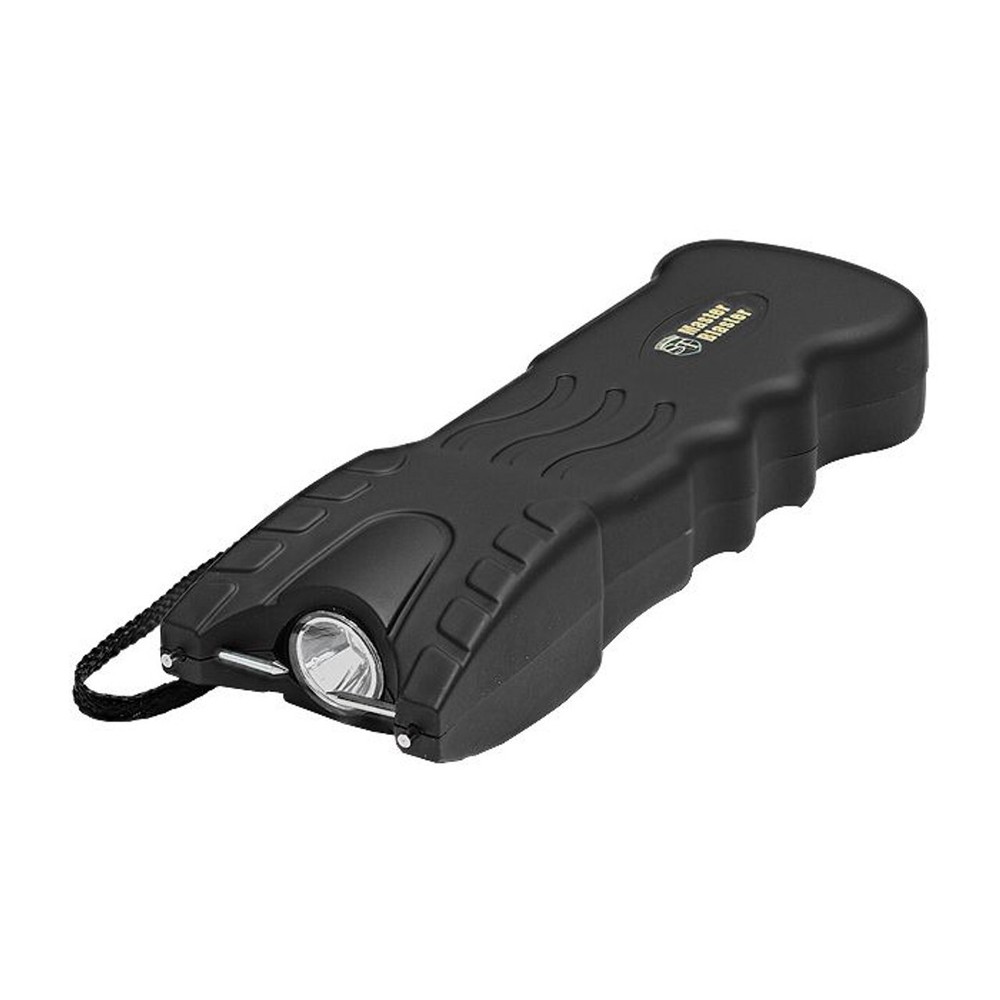 Master Blaster Rechargeable Stun Gun with LED Flashlight – Old School Design